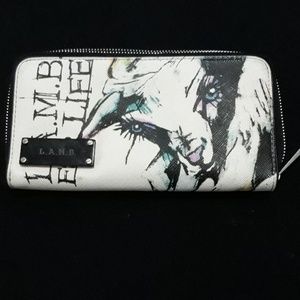 L.A.M.B. FOR LIFE ZIPPY WALLET